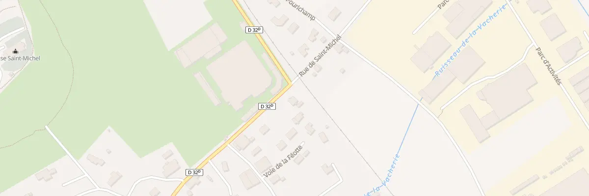 Plan du 716 Rue Saint-Michel à Saint-Michel-sur-Meurthe
