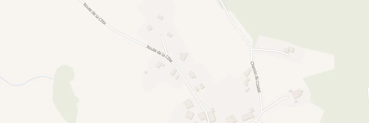 Plan du 780 Rte de la Côte à La Houssière