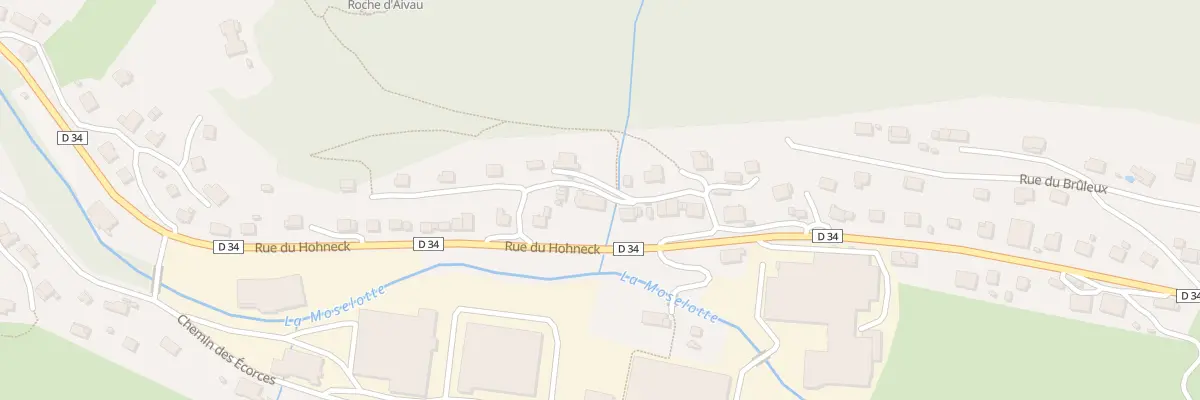 Plan du 57 Rue du Hohneck à La Bresse