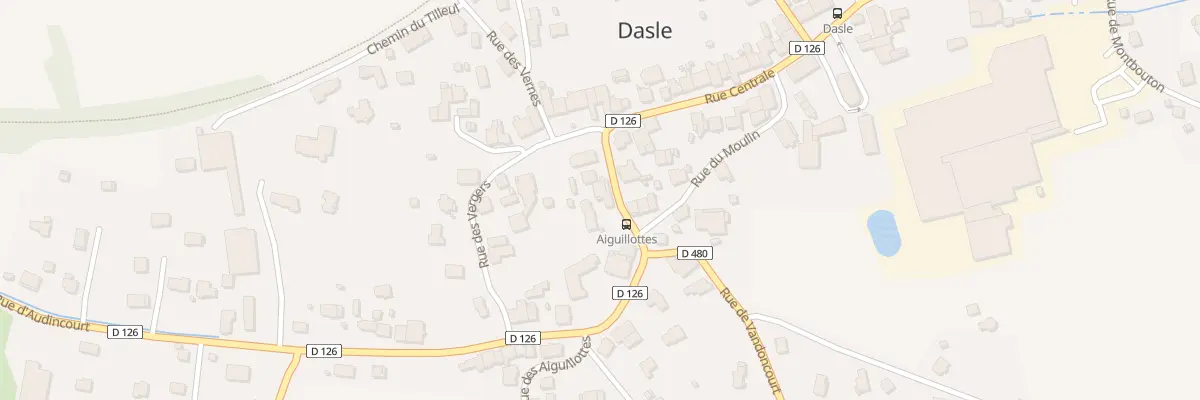 Plan du 58 Rue Centrale à Dasle