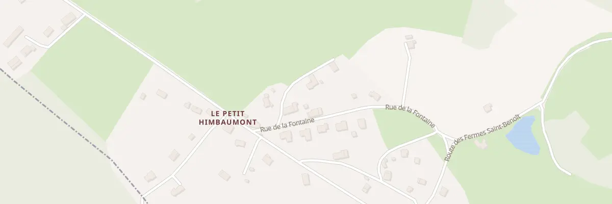 Plan du 79 Rue De La Fontaine à Moyenmoutier