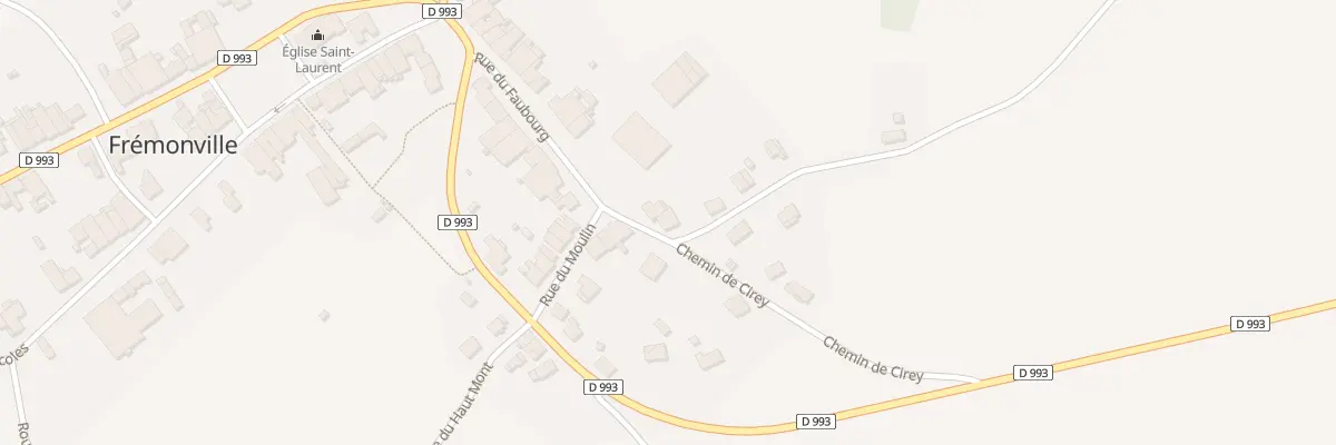 Plan du 24 Rue du Faubourg à Frémonville