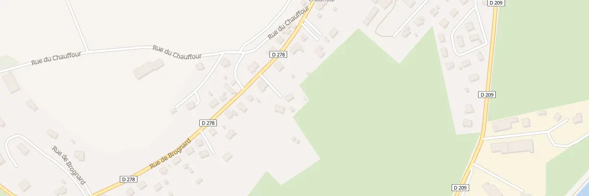Plan du 18 Rue de Brognard à Allenjoie