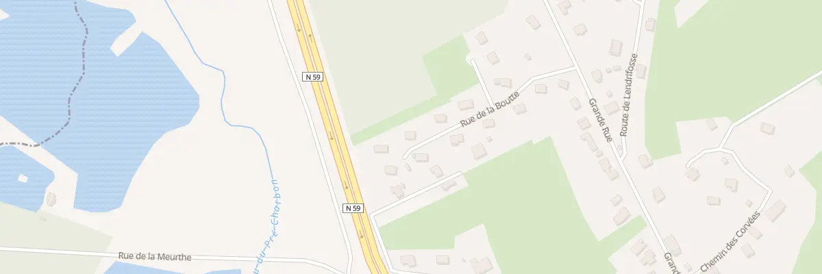 Plan du 216 Rue De La Boutte à La Voivre