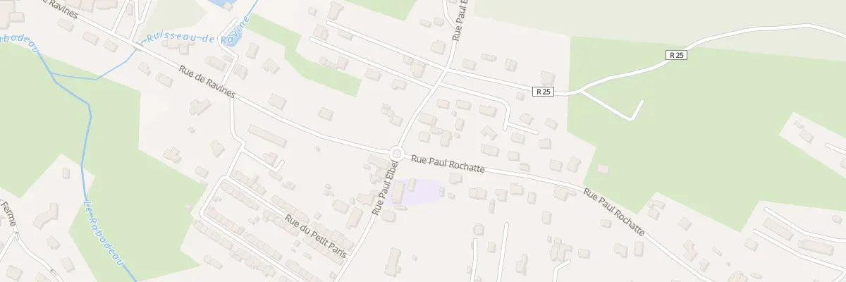 Plan du 40 Rue Paul Rochatte à Moyenmoutier