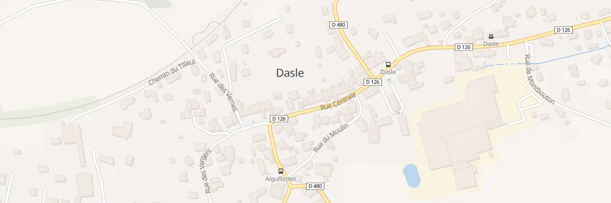 Plan du 46 Rue Centrale à Dasle