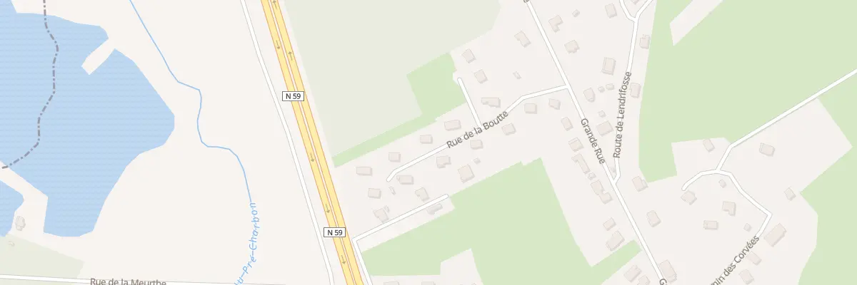 Plan du 170 Rue De La Boutte à La Voivre