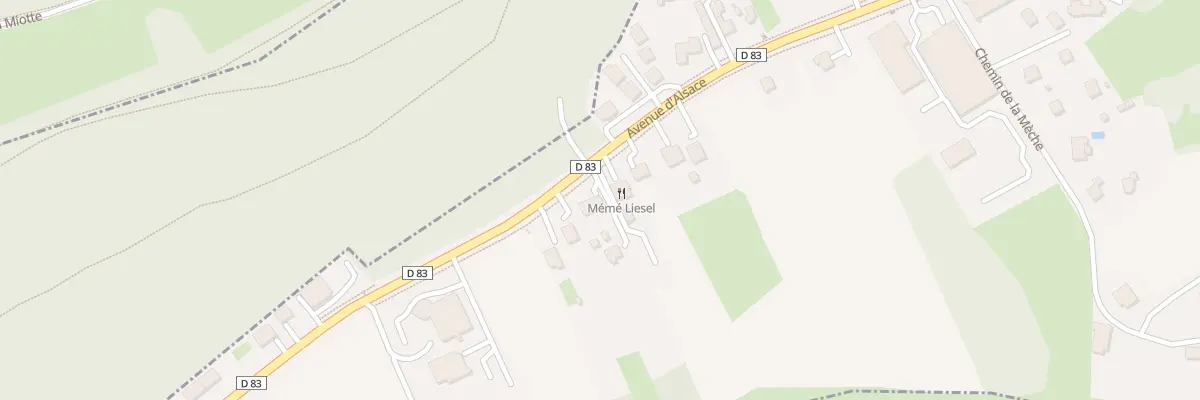 Plan du 53 Av d’Alsace à Denney