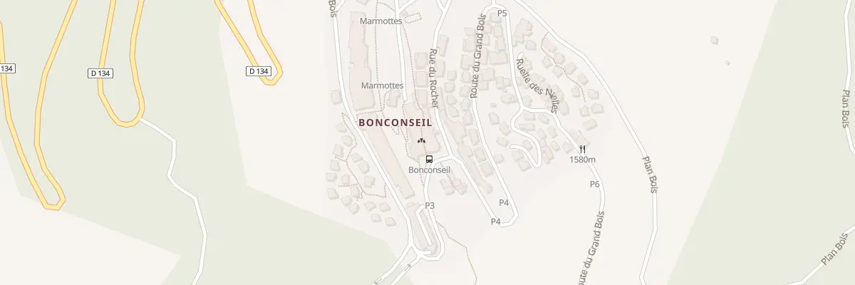 Plan du 4 Ptte des Charmettes à Sainte-Foy-Tarentaise