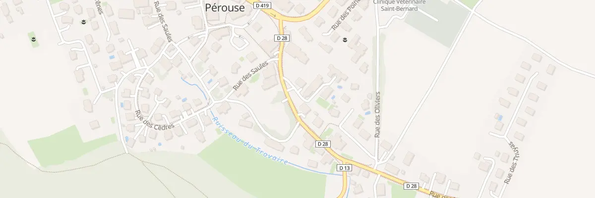 Plan du 5 Rue des Marronniers à Pérouse