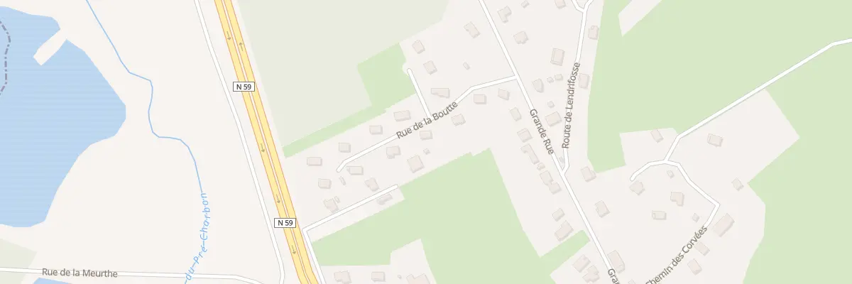 Plan du 111 Rue De La Boutte à La Voivre