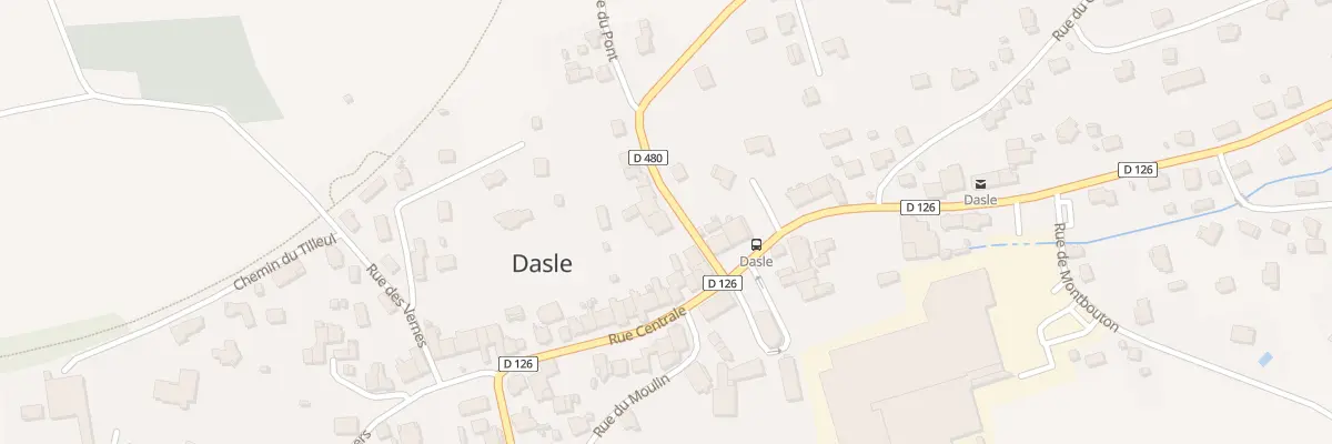 Plan du 1 Rue de Dampierre à Dasle