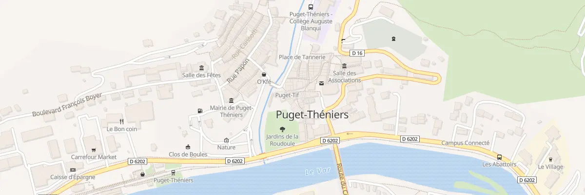 Plan du 18 Rue du 4 Septembre à Puget-Théniers