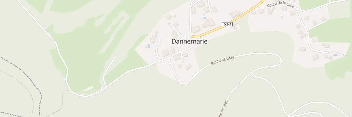 Plan du 5016 Les Raviers à Dannemarie