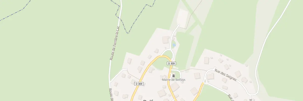 Plan du 12 Rue Principale à Belfays