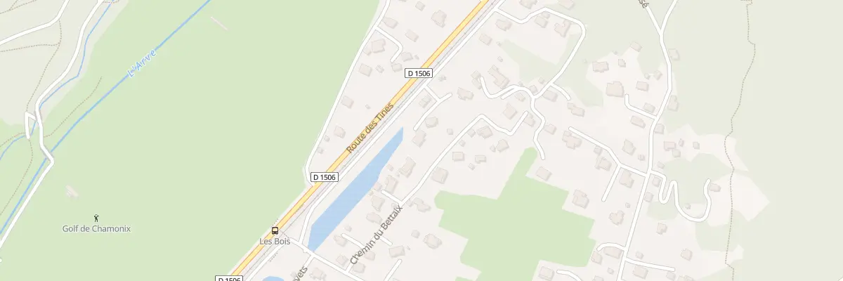 Plan du 840 Rte des Lacs à Chamonix-Mont-Blanc