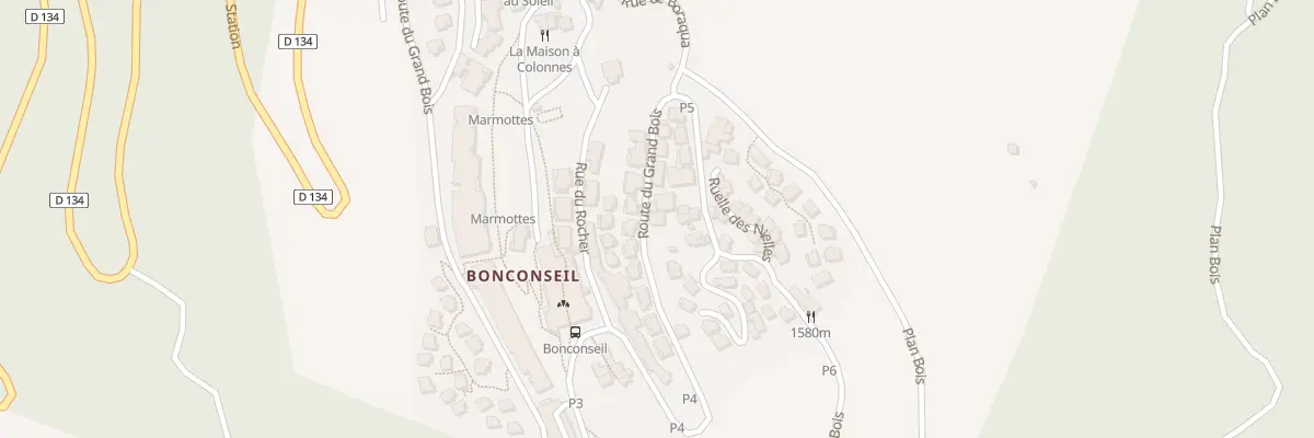 Plan du 7035 Bon Conseil à Sainte-Foy-Tarentaise