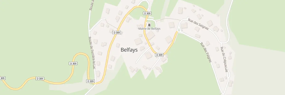 Plan du 3B Rue Principale à Belfays