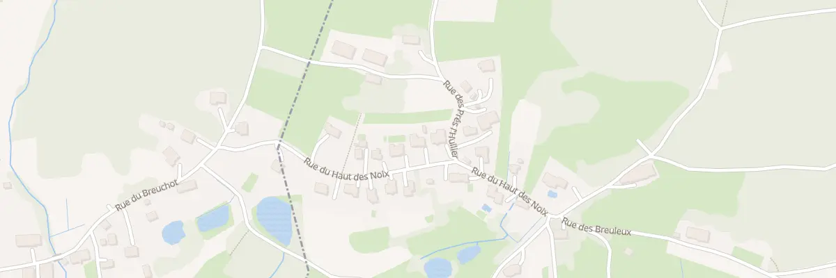 Plan du 12 Rue du Haut des Noix à Petitmagny