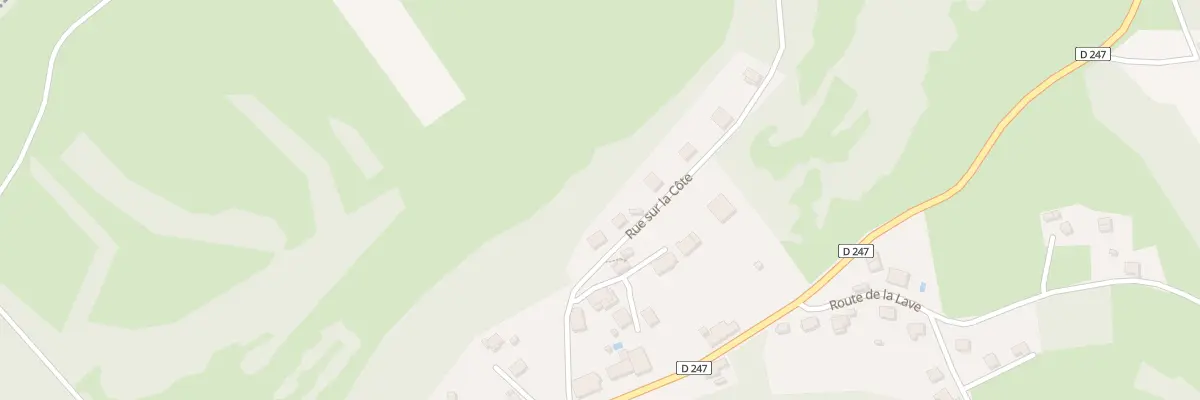 Plan du 5025 La Cote à Dannemarie