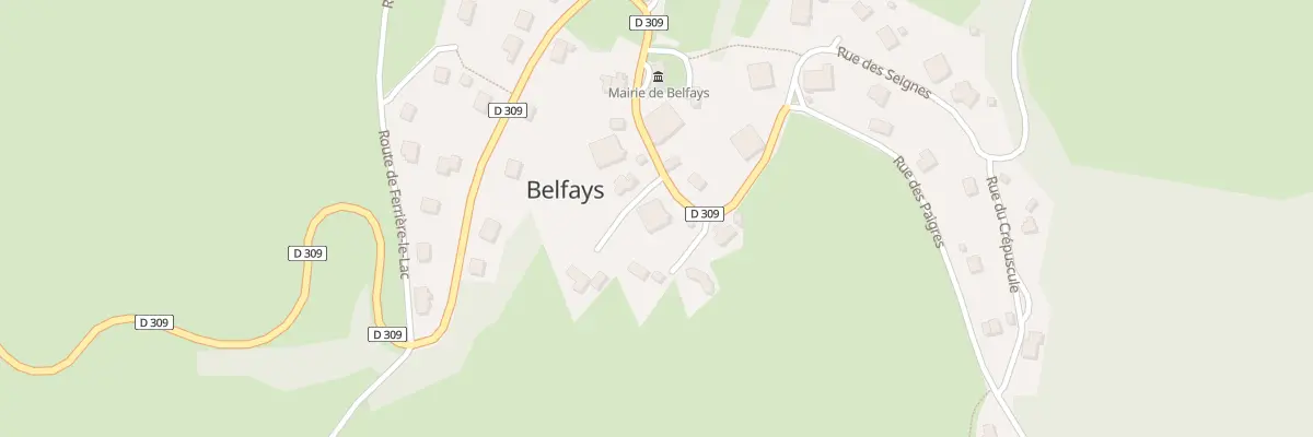 Plan du 3 Rue Principale à Belfays