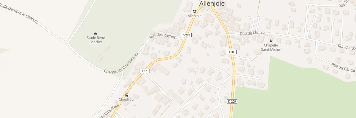 Plan du 4 Rue de Brognard à Allenjoie