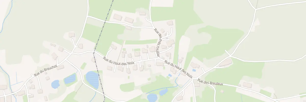 Plan du 10 Rue du Haut des Noix à Petitmagny