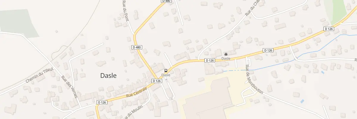 Plan du 20 Rue Centrale à Dasle