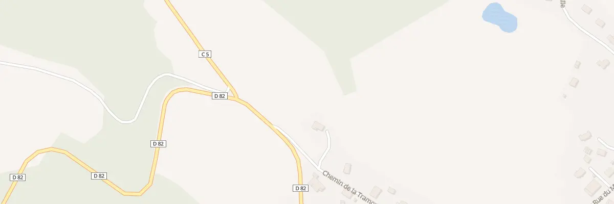 Plan du 85 Che de la Tramoulée à Saint-Michel-sur-Meurthe