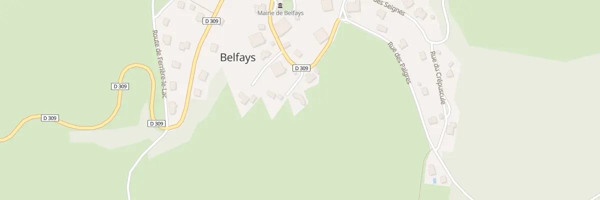 Plan du 1B Rue Principale à Belfays