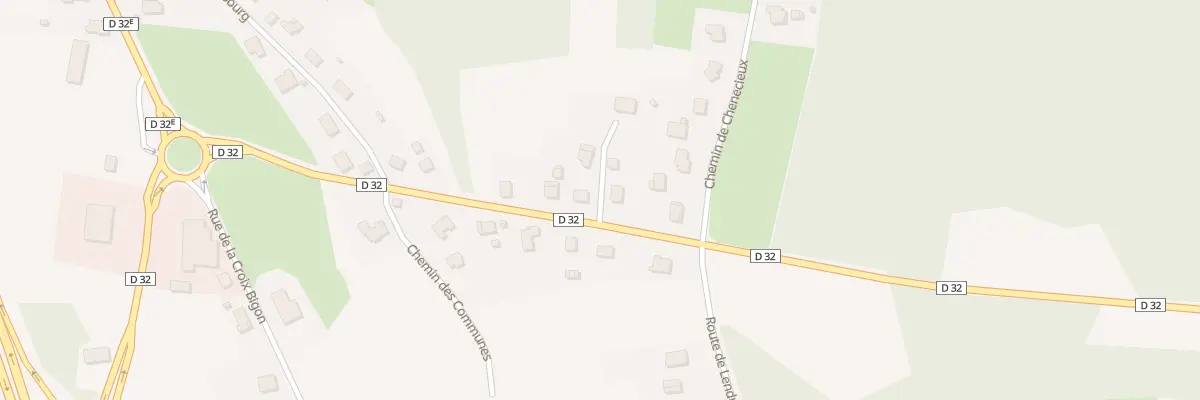 Plan du 325 Rte D Hurbache à La Voivre