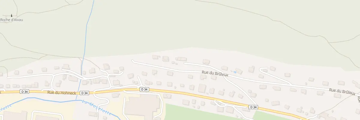 Plan du 52B Rue du Brûleux à La Bresse