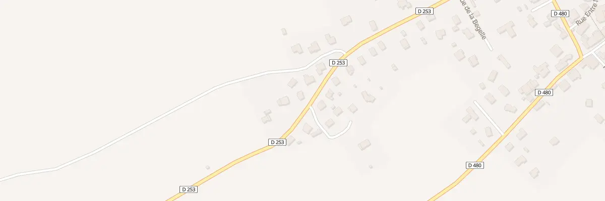 Plan du 30 Rue de la Begelle à Vandoncourt
