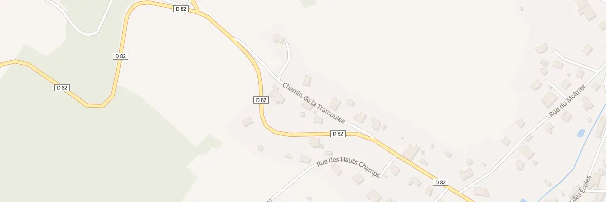 Plan du 150 Che de la Tramoulée à Saint-Michel-sur-Meurthe