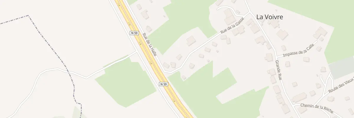 Plan du 226 Rue De La Gasse à La Voivre