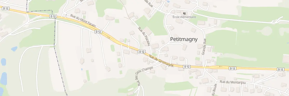 Plan du 5021 Rue du Placeau à Petitmagny