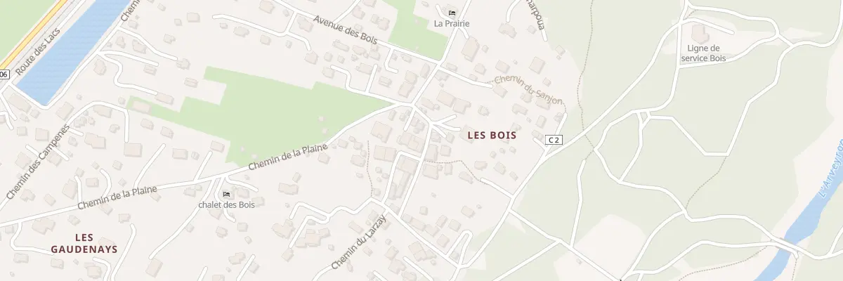 Plan du 102 Che des Lanchettes à Chamonix-Mont-Blanc