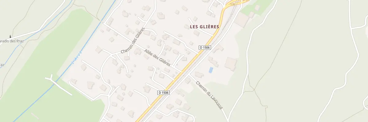 Plan du 1289 Rte des Tines à Chamonix-Mont-Blanc