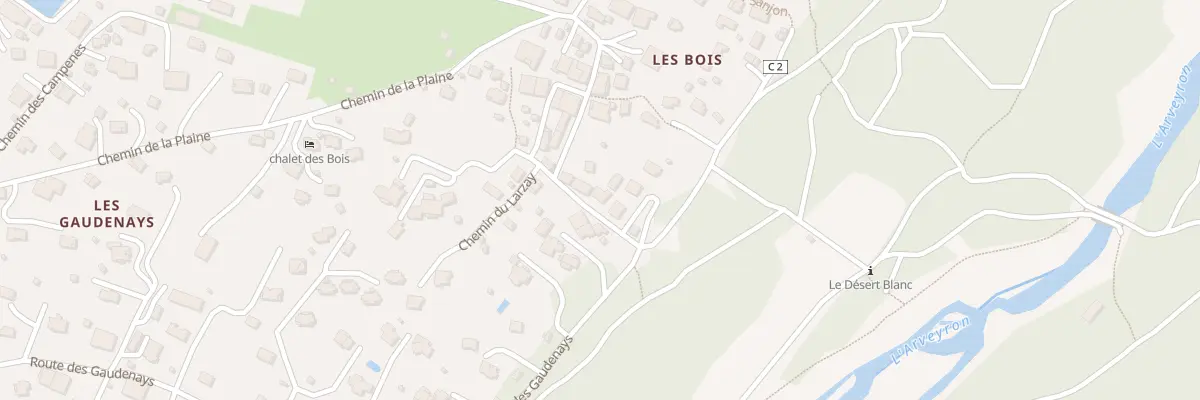 Plan du 237 Che des Lanchettes à Chamonix-Mont-Blanc