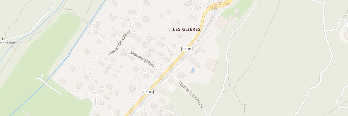 Plan du 1311 Rte des Tines à Chamonix-Mont-Blanc
