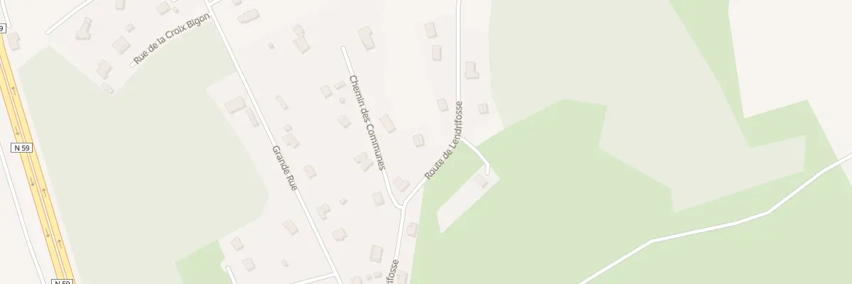 Plan du 237 Rte De Lendrifosse à La Voivre