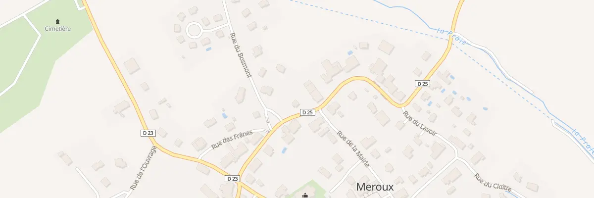 Plan du 7 Rue de Vézelois à Meroux-Moval