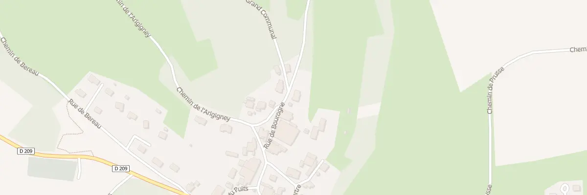 Plan du 21 Rue de Bourogne à Allenjoie