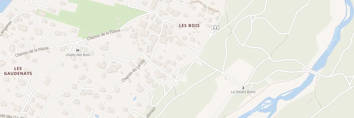 Plan du 277 Che des Lanchettes à Chamonix-Mont-Blanc