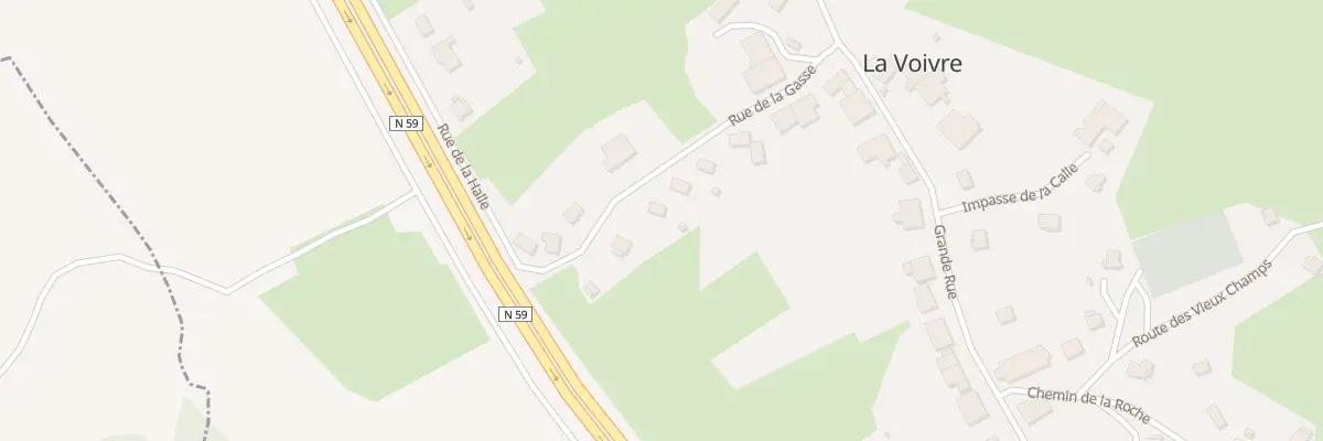 Plan du 187 Rue De La Gasse à La Voivre