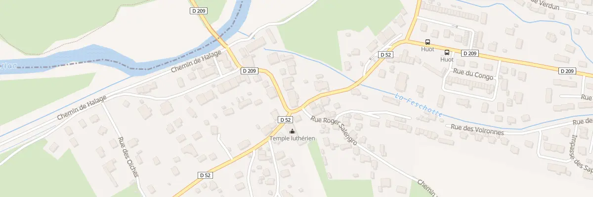 Plan du 15 Rue du 19 Mars 1962 à Fesches-le-Châtel