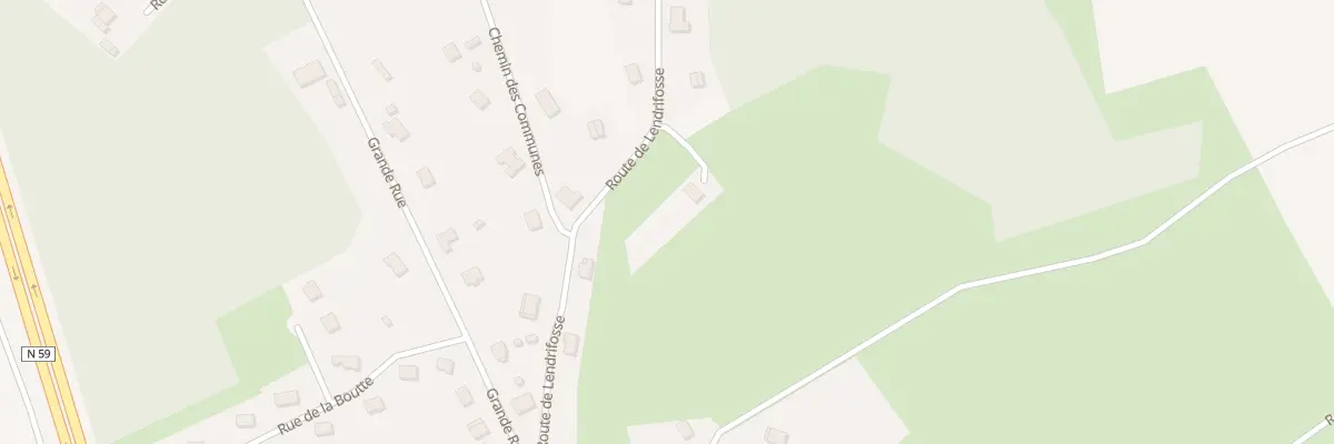 Plan du 280 Rte De Lendrifosse à La Voivre