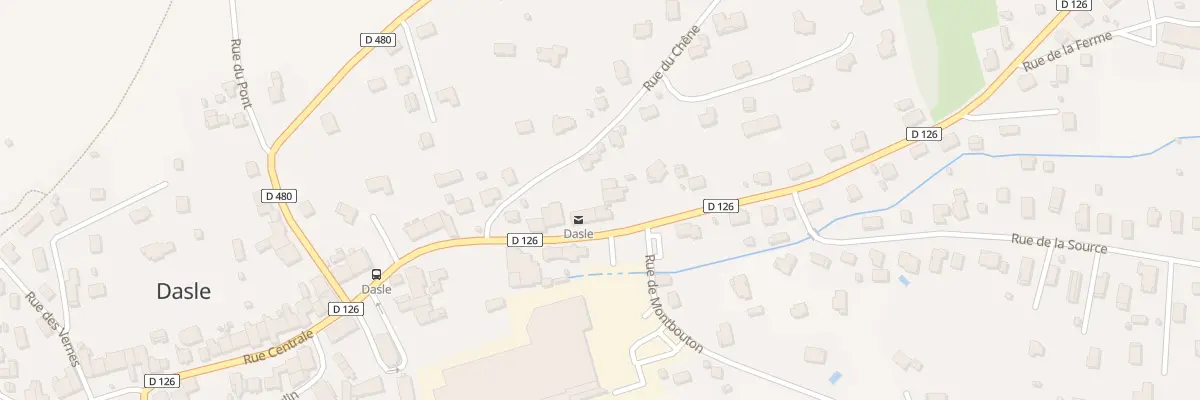 Plan du 4 Rue Centrale à Dasle