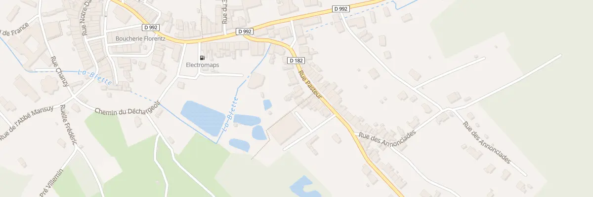Plan du 16 Rue Pasteur à Neufmaisons