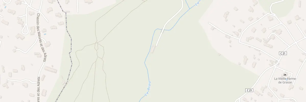 Plan du 75 Vche Vieux Chemin Sainte Anne à Grasse